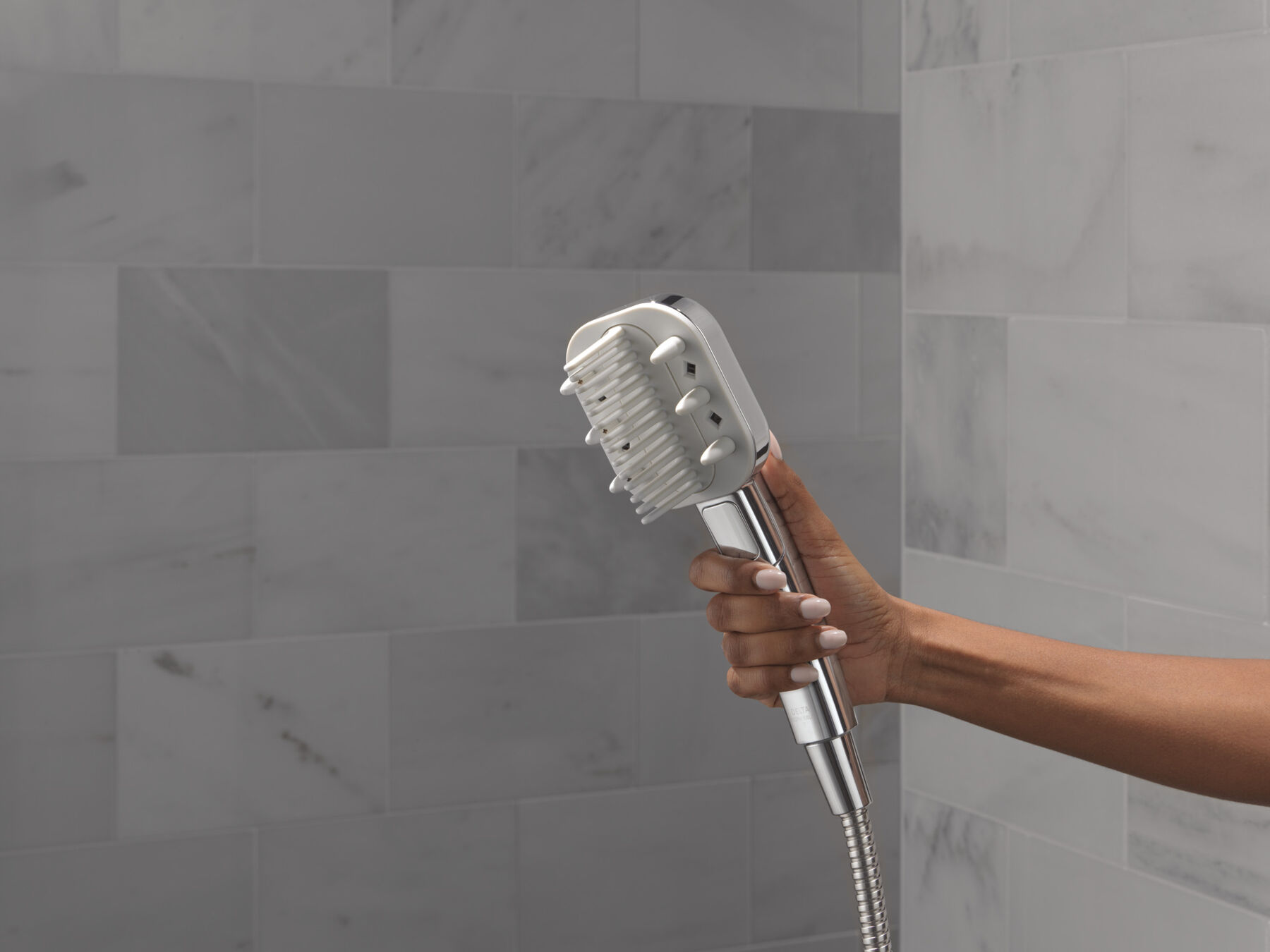 Detangling Hand Shower with 5- Setting Showerhead and Shower Filter Bundle