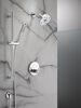 Round Contemporary Push-Button Shower