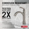 Single Handle Lavatory Faucet with 14 Series Shower Trim and Rough Bundle
