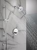 Round Contemporary Push-Button Shower