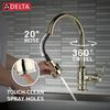 Single Handle Pull-Down Kitchen Faucet