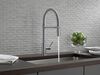 Single-Handle Pull-Down Spring Kitchen Faucet