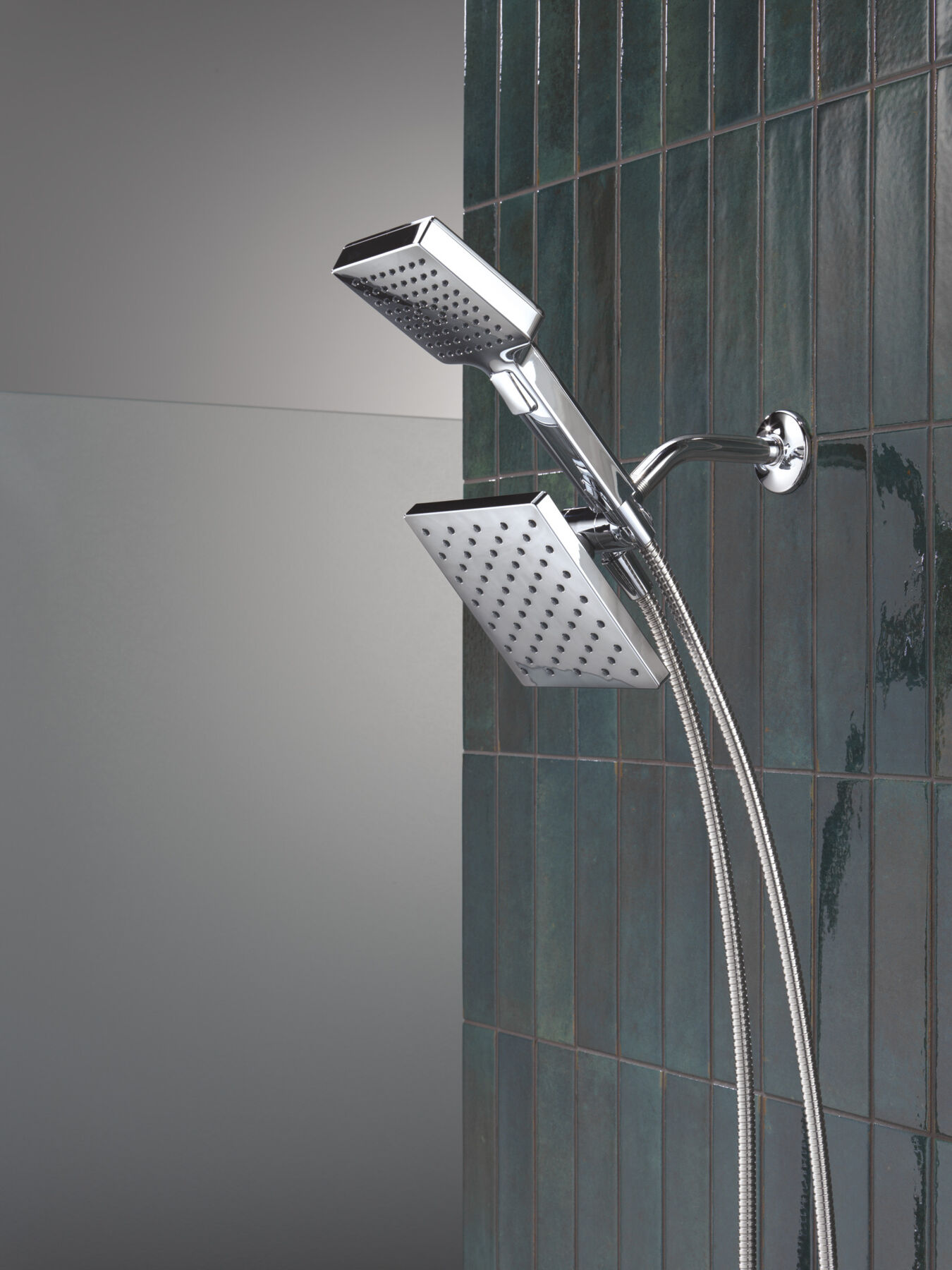 5-Setting Two-in-One Combination Shower with Additional Mount