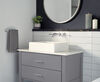 Two Handle Wall Mount Tub Filler Trim