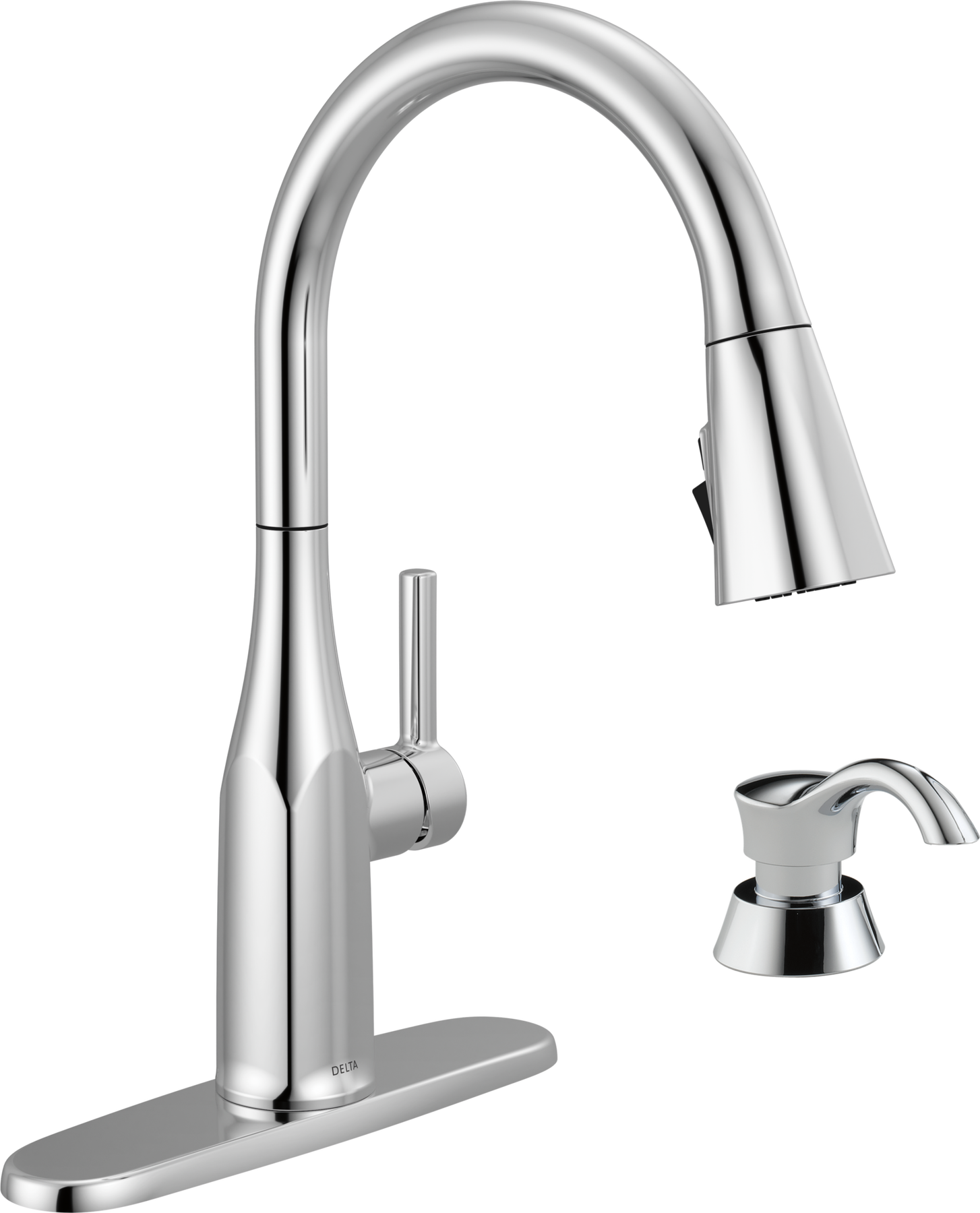 Pull-Down Kitchen 1 Handle with Soap Dispenser Bundle