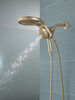 HydroRain&reg; H<sub>2</sub>Okinetic&reg; 5-Setting Two-in-One Shower Head (Recertified)