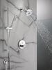 Round Contemporary Push-Button Shower
