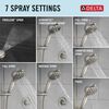 7-Setting Slide Bar Hand Shower with Cleaning Spray (Recertified)