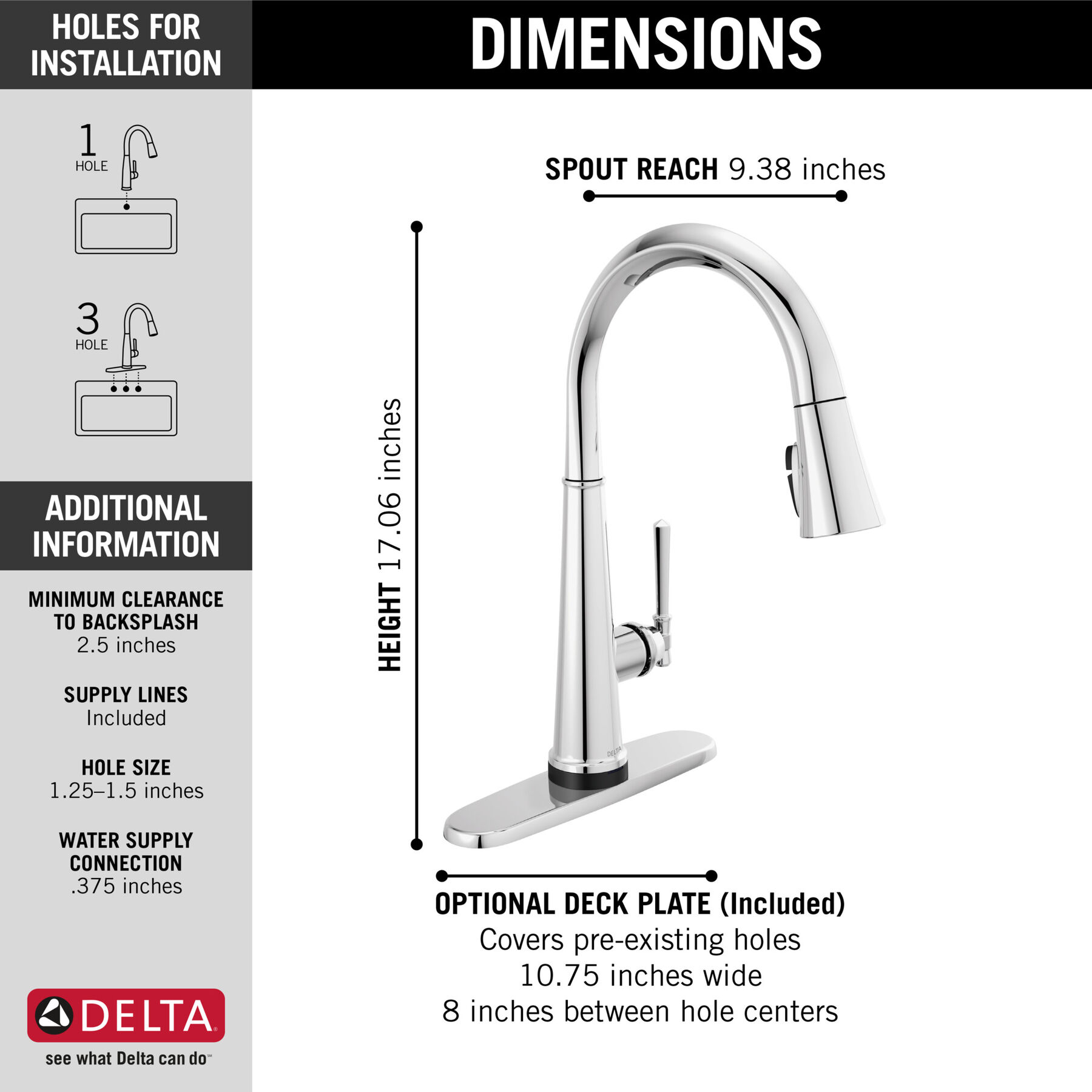 Single Handle Pull-Down Kitchen Faucet with Touch<sub>2</sub>O&reg; Technology