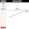 36" Linear Shower Drain Wall Edge