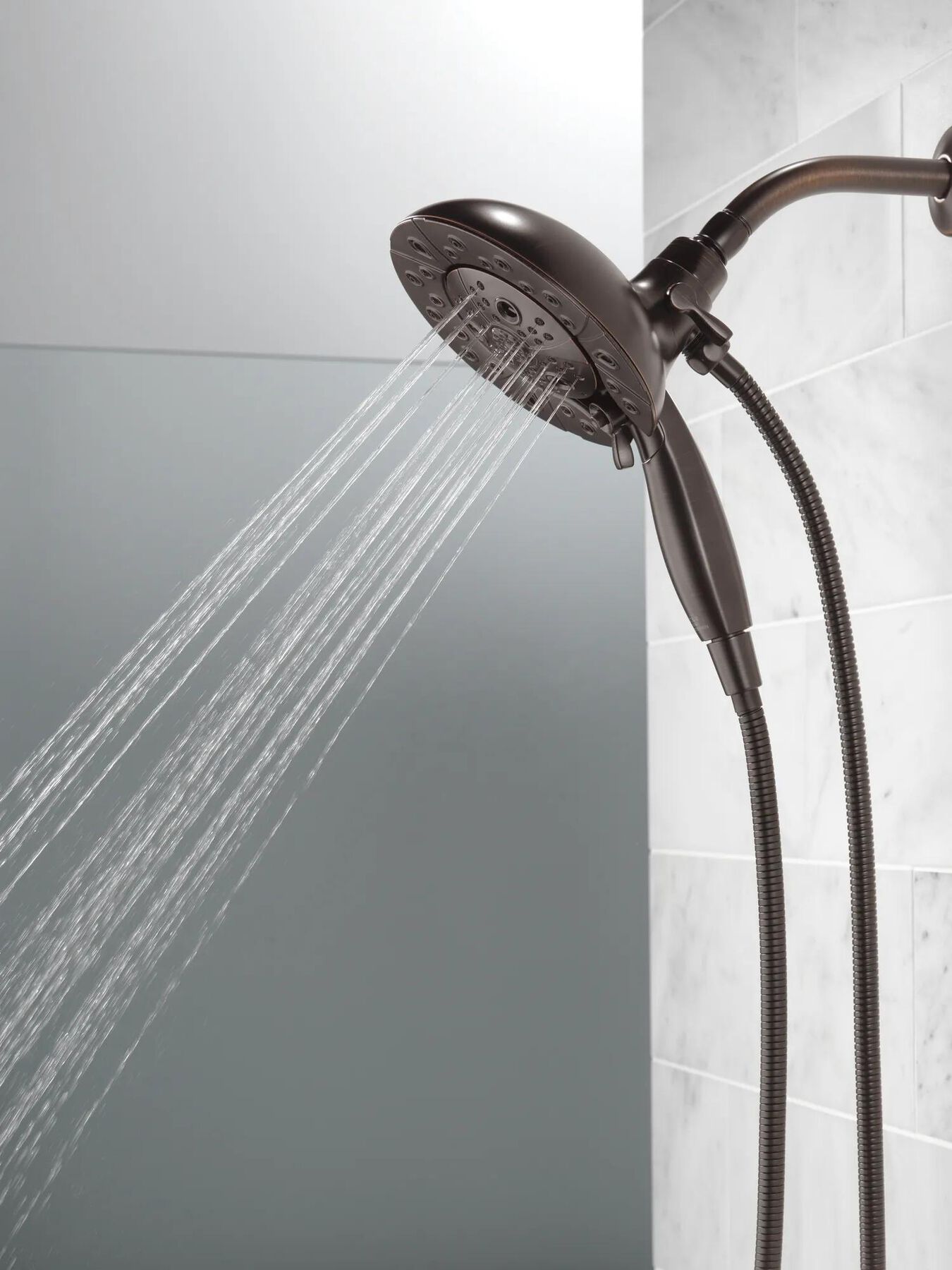 In2ition&reg; H2Okinetic&reg; 5-Setting Two-in-One Shower (Recertified)