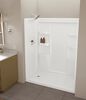ProCrylic 60 in. x 32 in.Shower Base Left Drain
