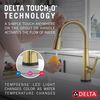 Single-Handle Pull-Down Kitchen Faucet with Touch<sub>2</sub>O&reg; Technology