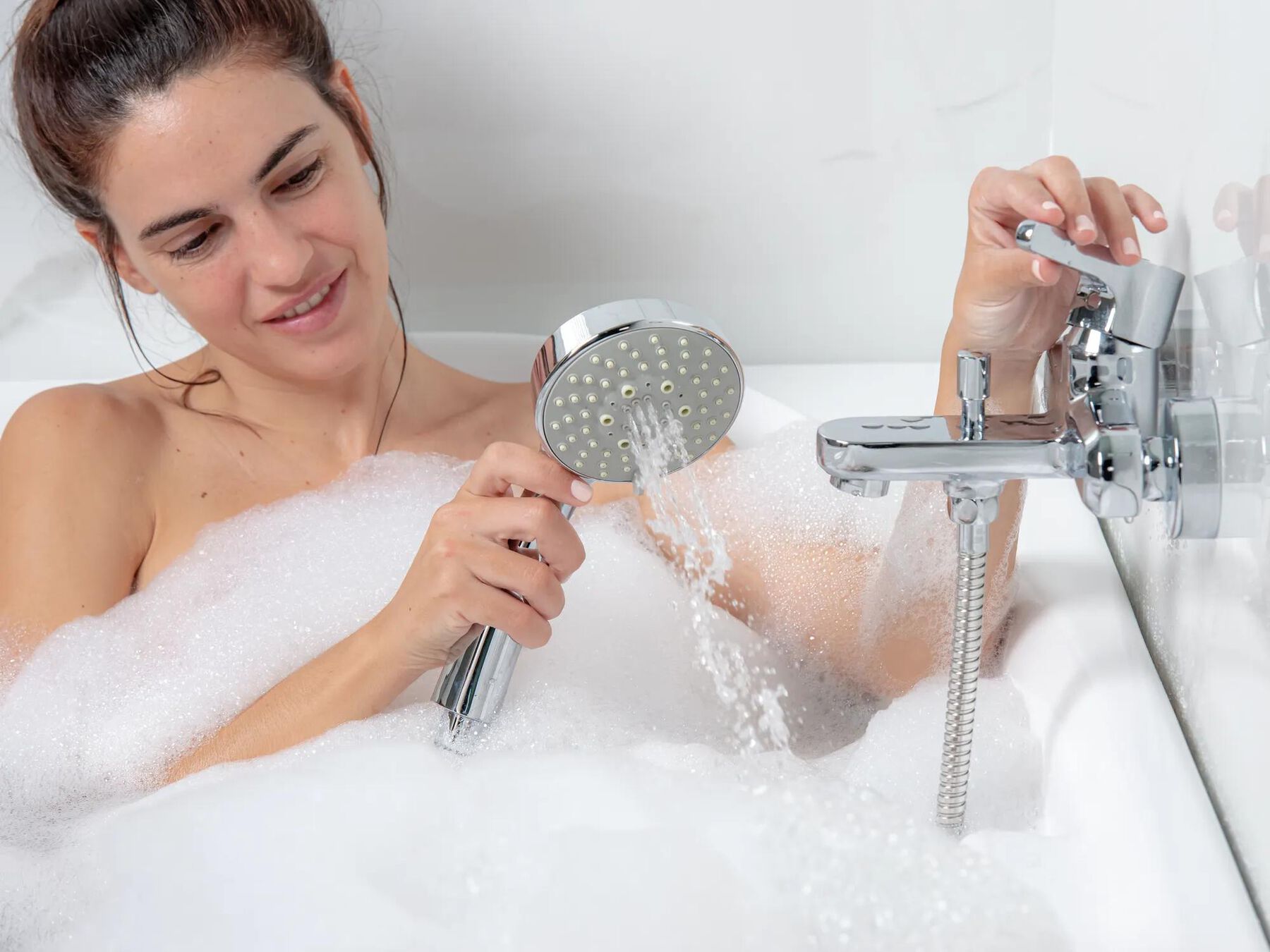On-Wall Tub and Shower