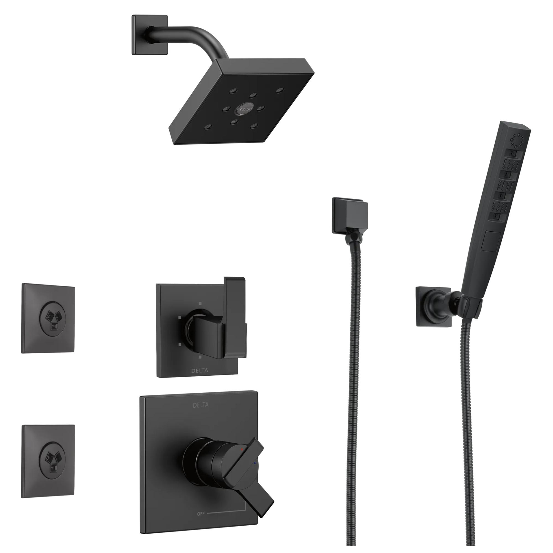 Wall Elbow - Square - Hand Shower (Recertified)