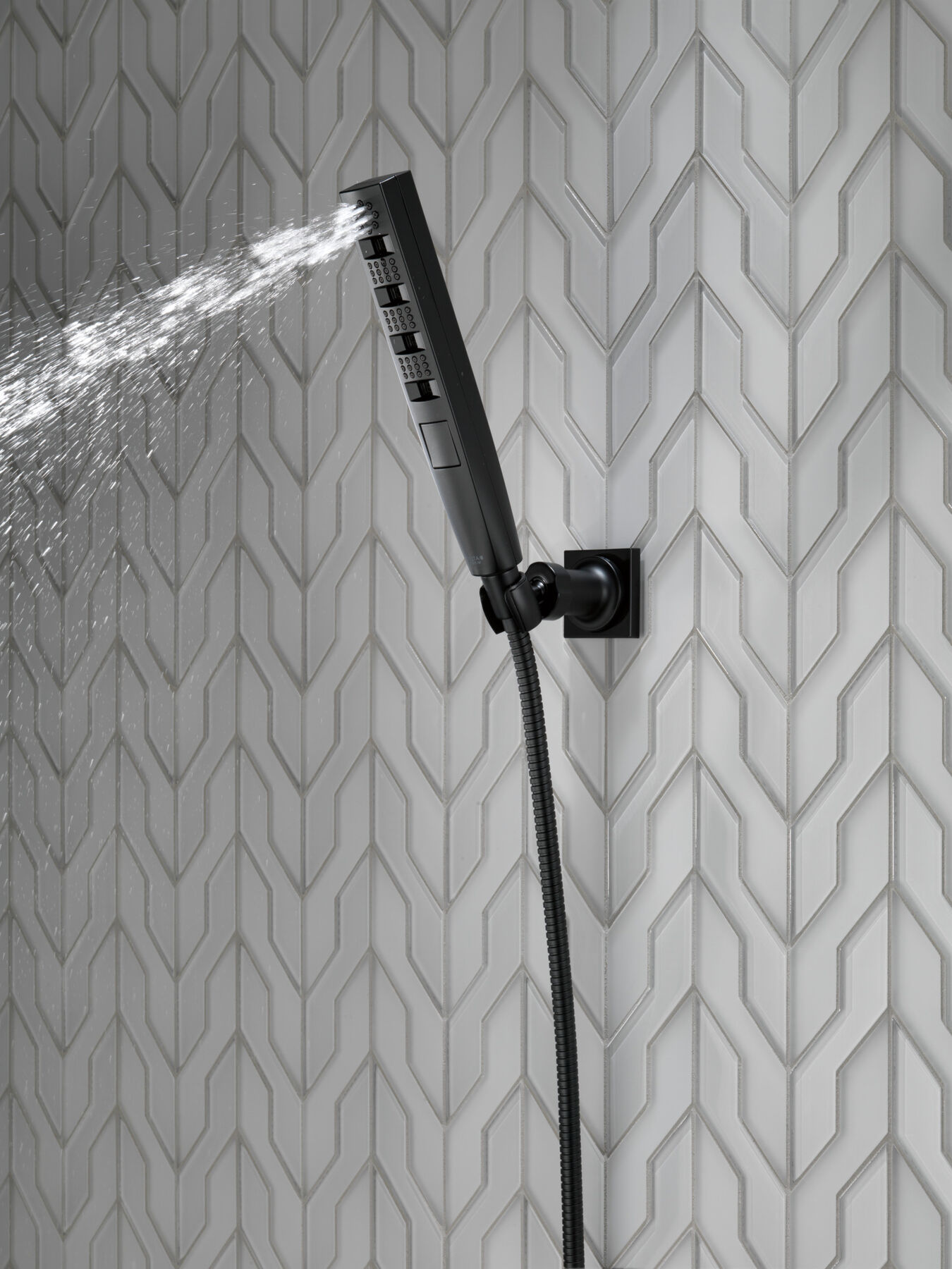 H<sub>2</sub>Okinetic&reg; 4-Setting Wall Mount Hand Shower (Recertified)