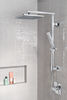 Single-Setting Metal Raincan Shower Head
