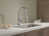 VoiceIQ&reg; Single-Handle Pull-Down Kitchen Faucet with Touch<sub>2</sub>O&reg; Technology