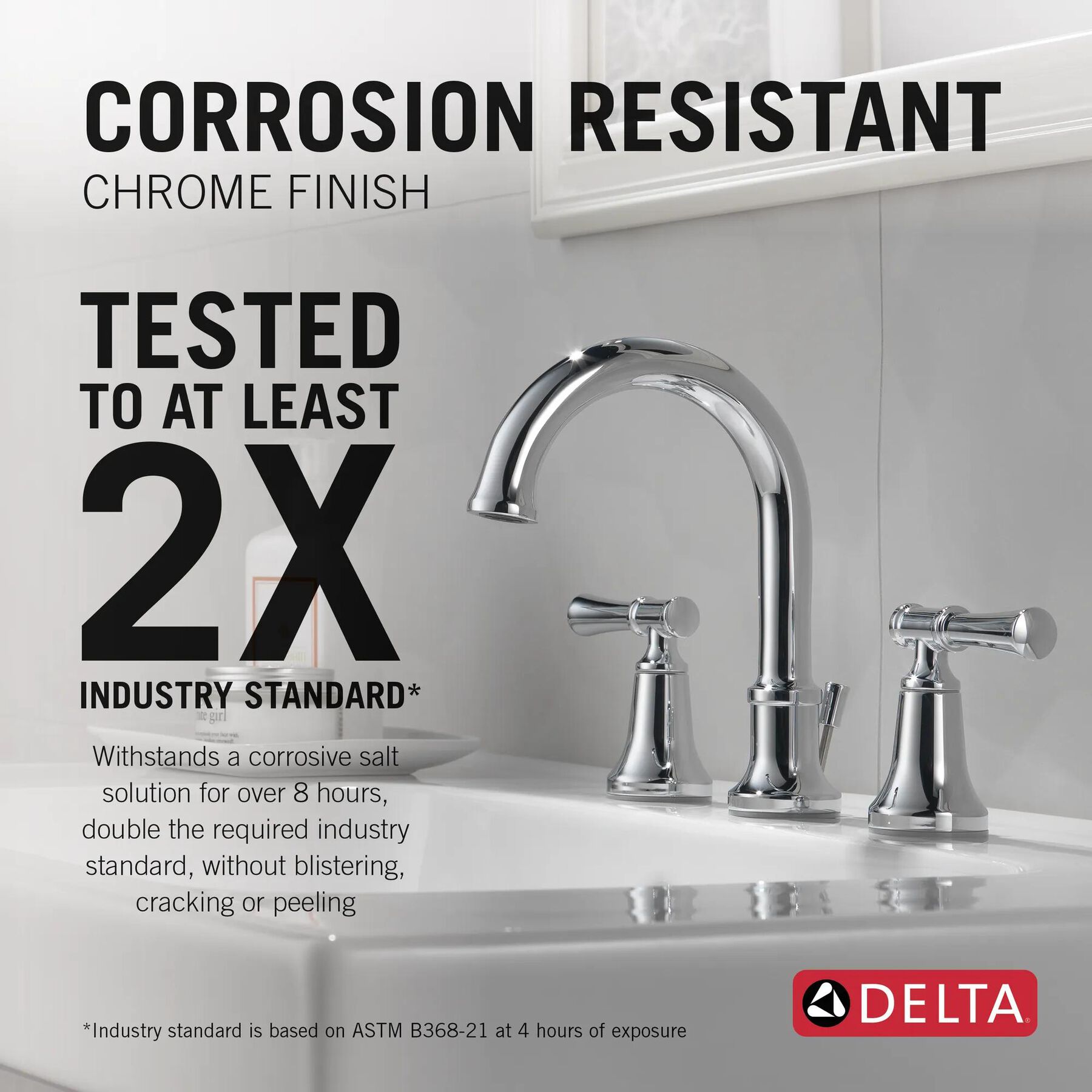 Two Handle Widespread Bathroom Faucet