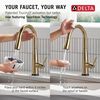 Touch<sub>2</sub>O&reg; Technology Kitchen Faucet with Touchless Technology (Recertified)