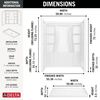 60x32 Alcove Shower Bundle - Center