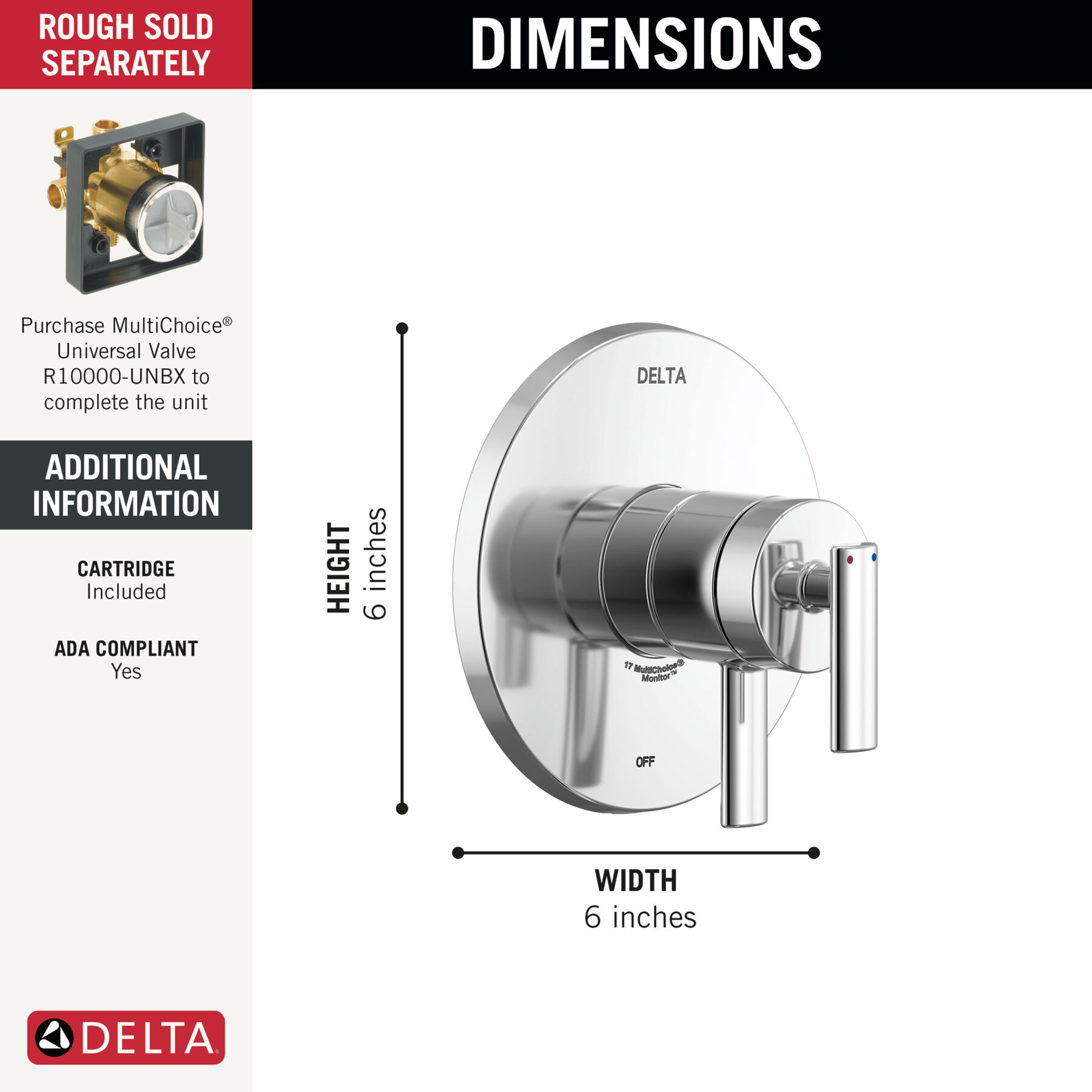 Monitor&nbsp;17 Series Valve Only Trim