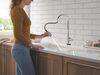 Single Handle Kitchen Pull-Down Faucet With Touchless Technology