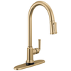 Single Handle Kitchen Pull-Down Faucet With Touchless Technology