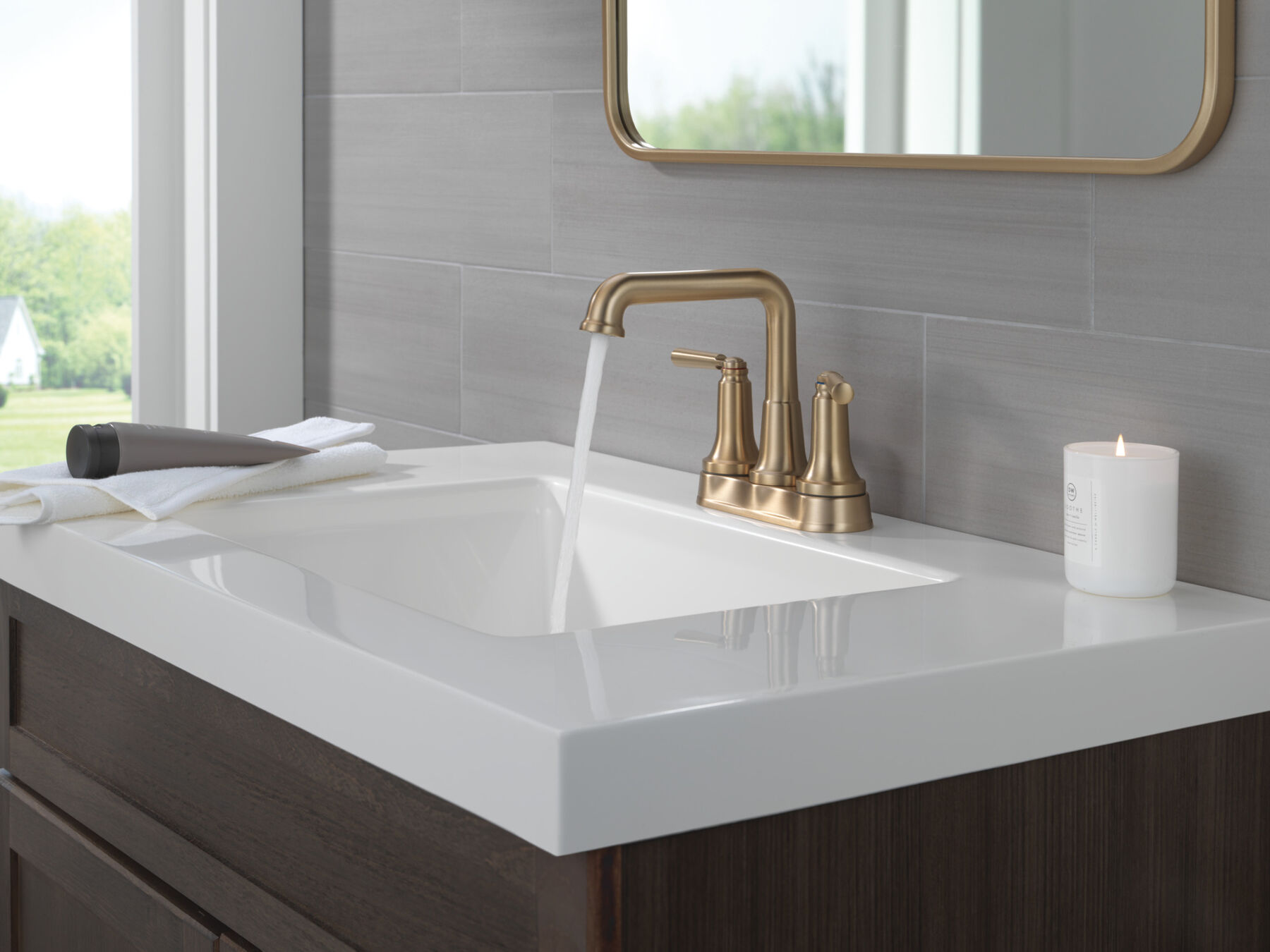 Centerset Bathroom Faucet (Recertified)