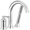 Three Hole Roman Tub Trim with Hand Shower
