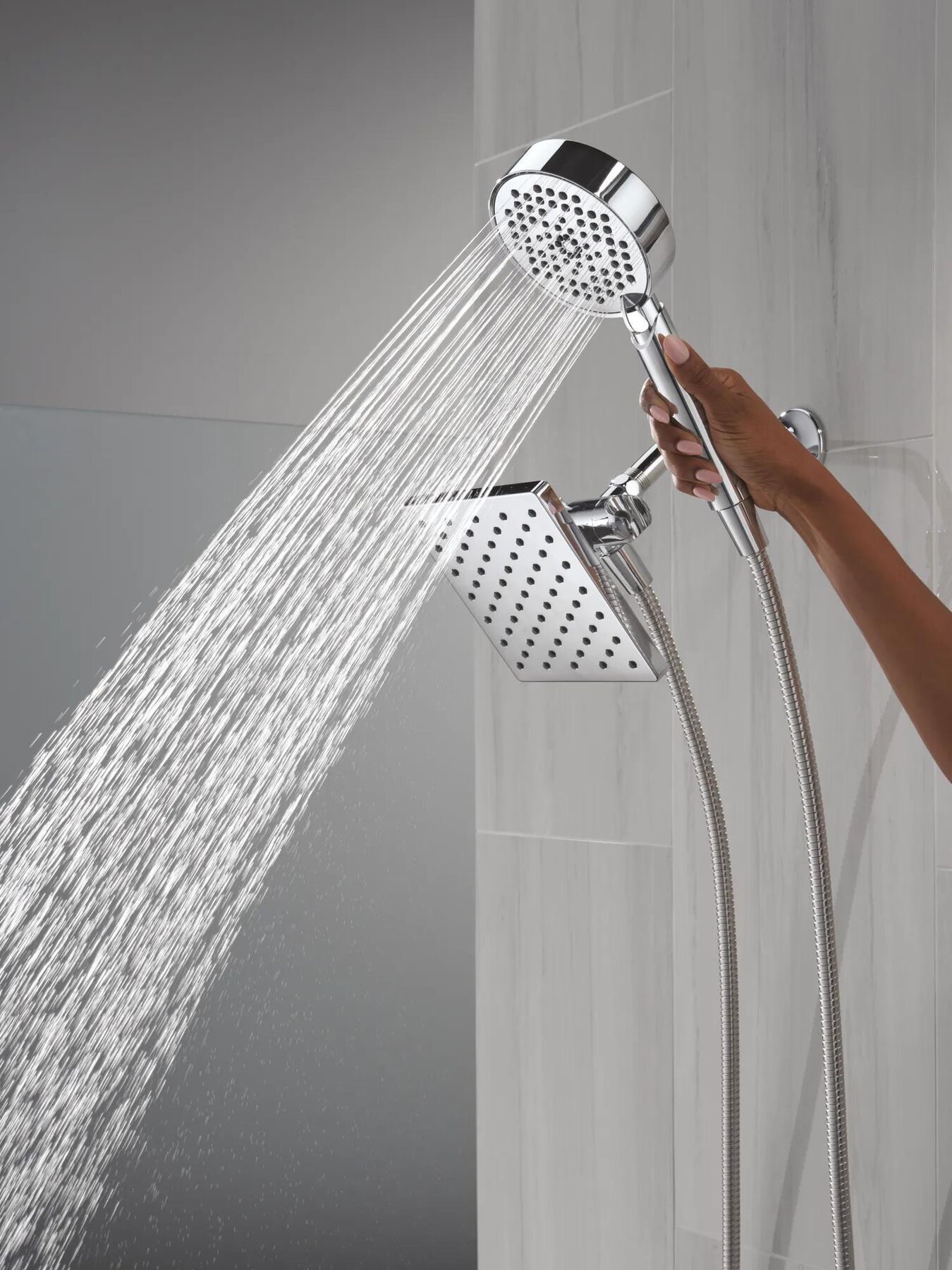 5-Setting Two-in-One Combination Shower