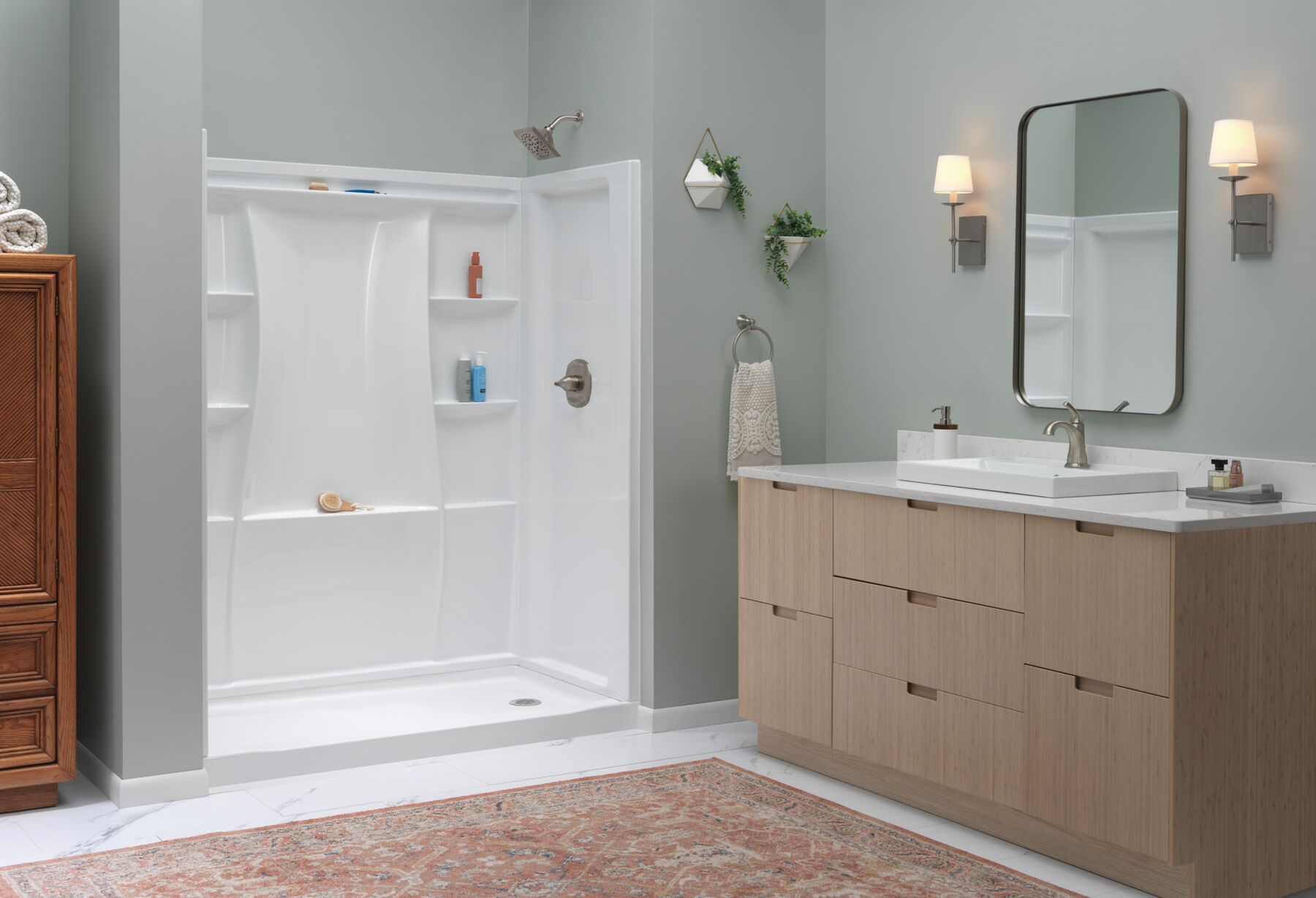 60"x32" Classic 500 Shower Wall