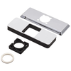 Escutcheon - 3 Hole - 1H Bathroom