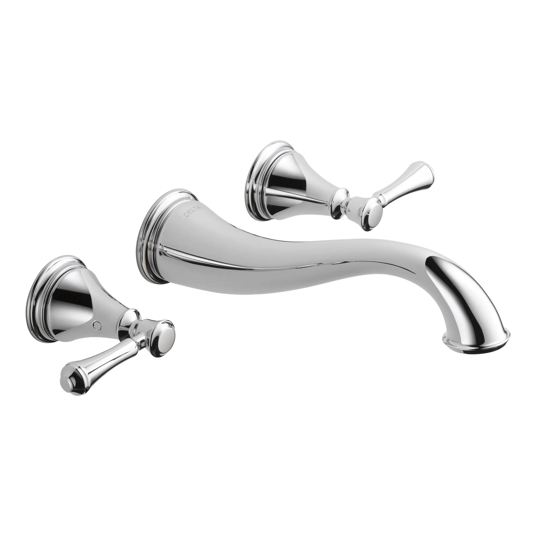 Two Handle Wall Mount Bathroom Faucet Trim