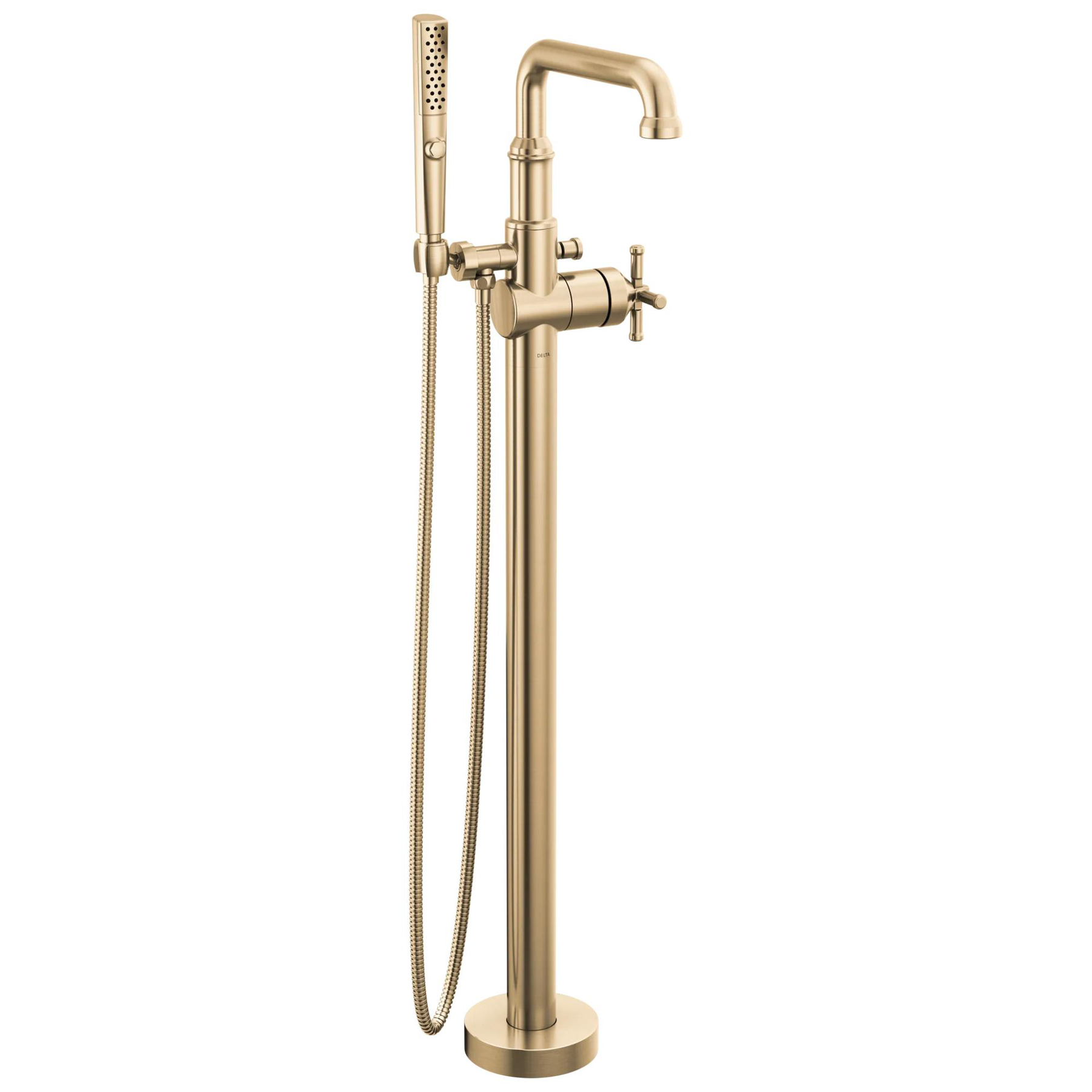 Floor Mount Tub Filler Trim- Less Handle