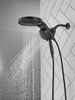 HydroRain&reg; H<sub>2</sub>Okinetic&reg; 5-Setting Two-in-One Shower Head (Recertified)