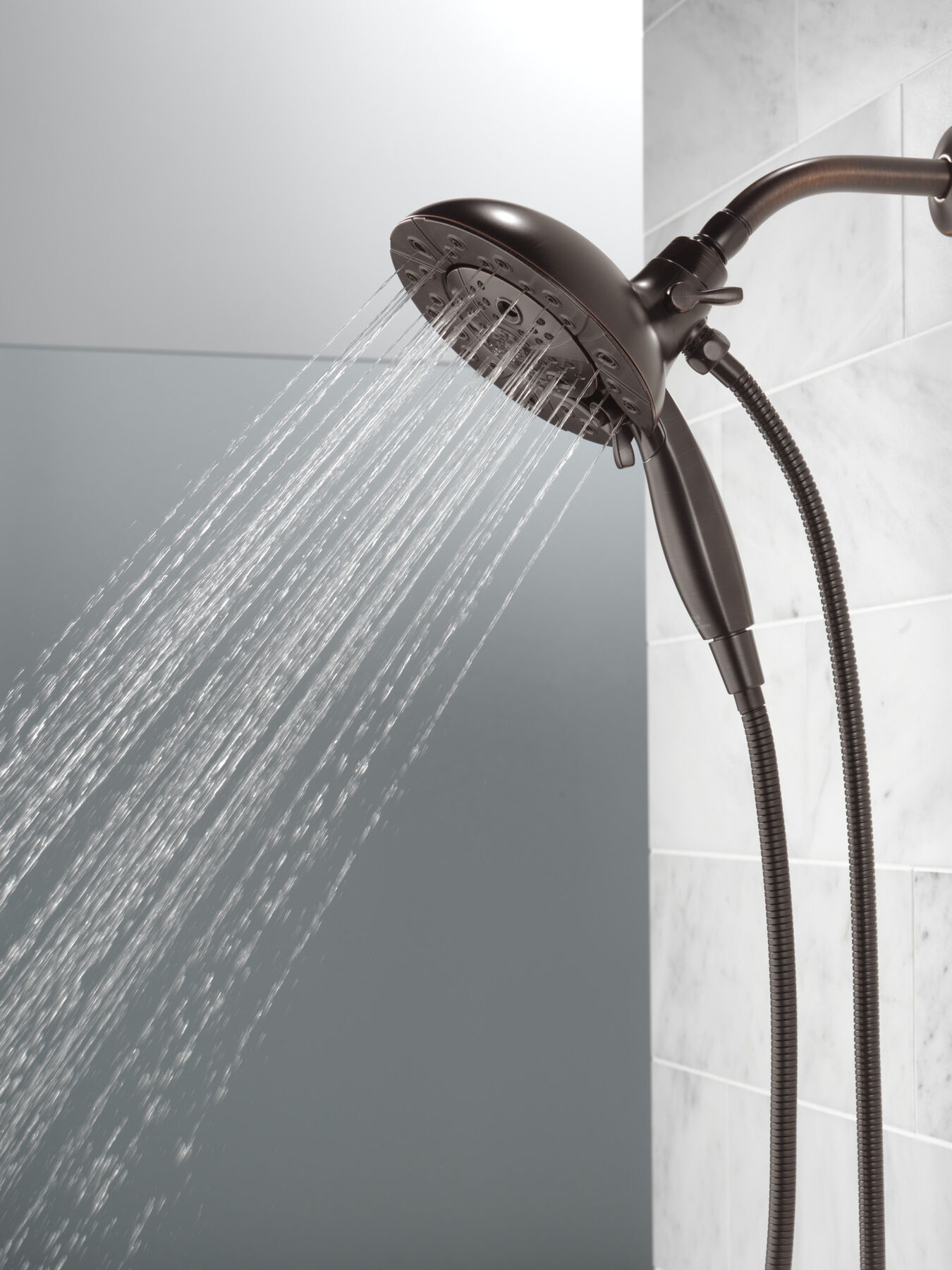 In2ition&reg; H2Okinetic&reg; 5-Setting Two-in-One Shower (Recertified)