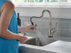 Single Handle Pull-Down Bar / Prep Faucet with Touch<sub>2</sub>O&reg; Technology