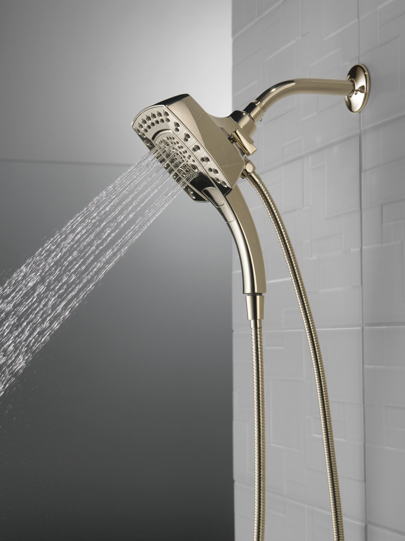 H<sub>2</sub>Okinetic&reg; In2ition&reg; 5-Setting Two-in-One Shower (Recertified)