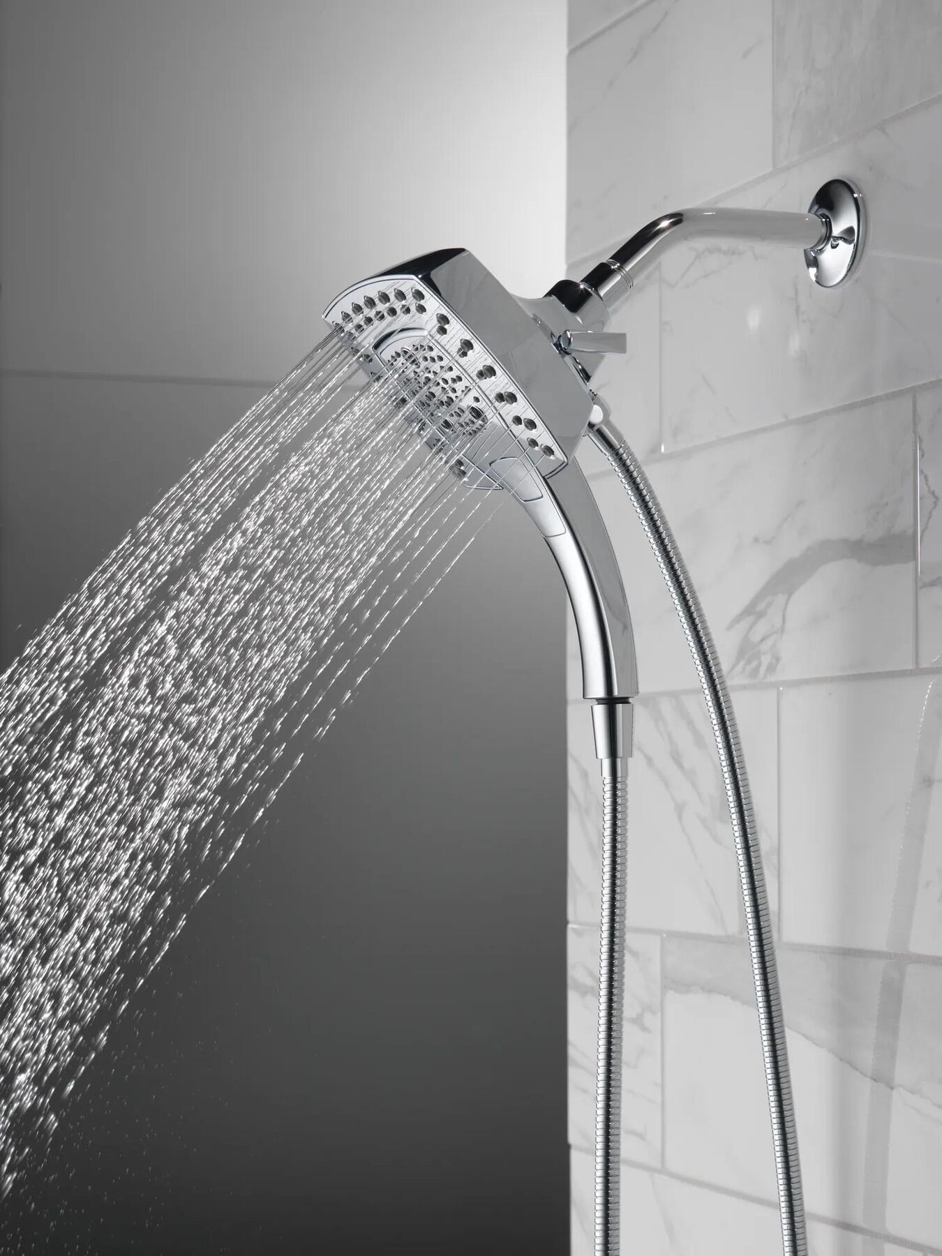 H<sub>2</sub>Okinetic&reg; In2ition&reg; 5-Setting Two-in-One Shower (Recertified)