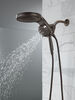 HydroRain&reg; H2Okinetic&reg; 5-Setting Two-in-One Shower Head (Recertified)