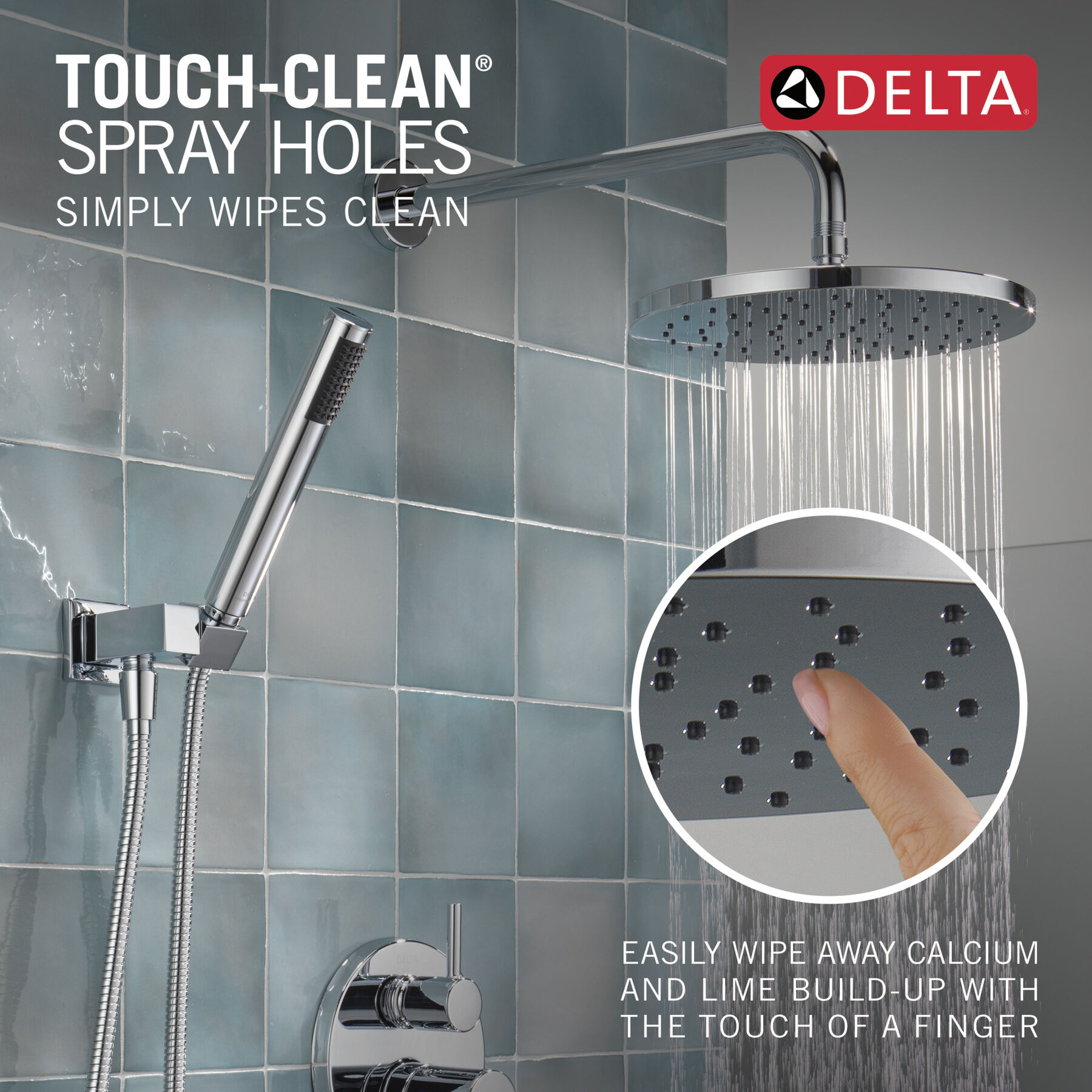 Raincan Shower Rough & Trim w/ HS 14S (Recertified)
