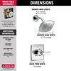 Monitor&reg; 14 Series Shower Trim