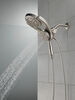 HydroRain&reg; 4-Setting Two-in-One Shower Head (Recertified)