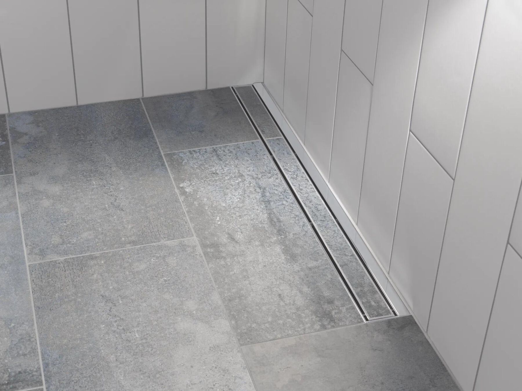 36" Reversible Linear Shower Drain Trim