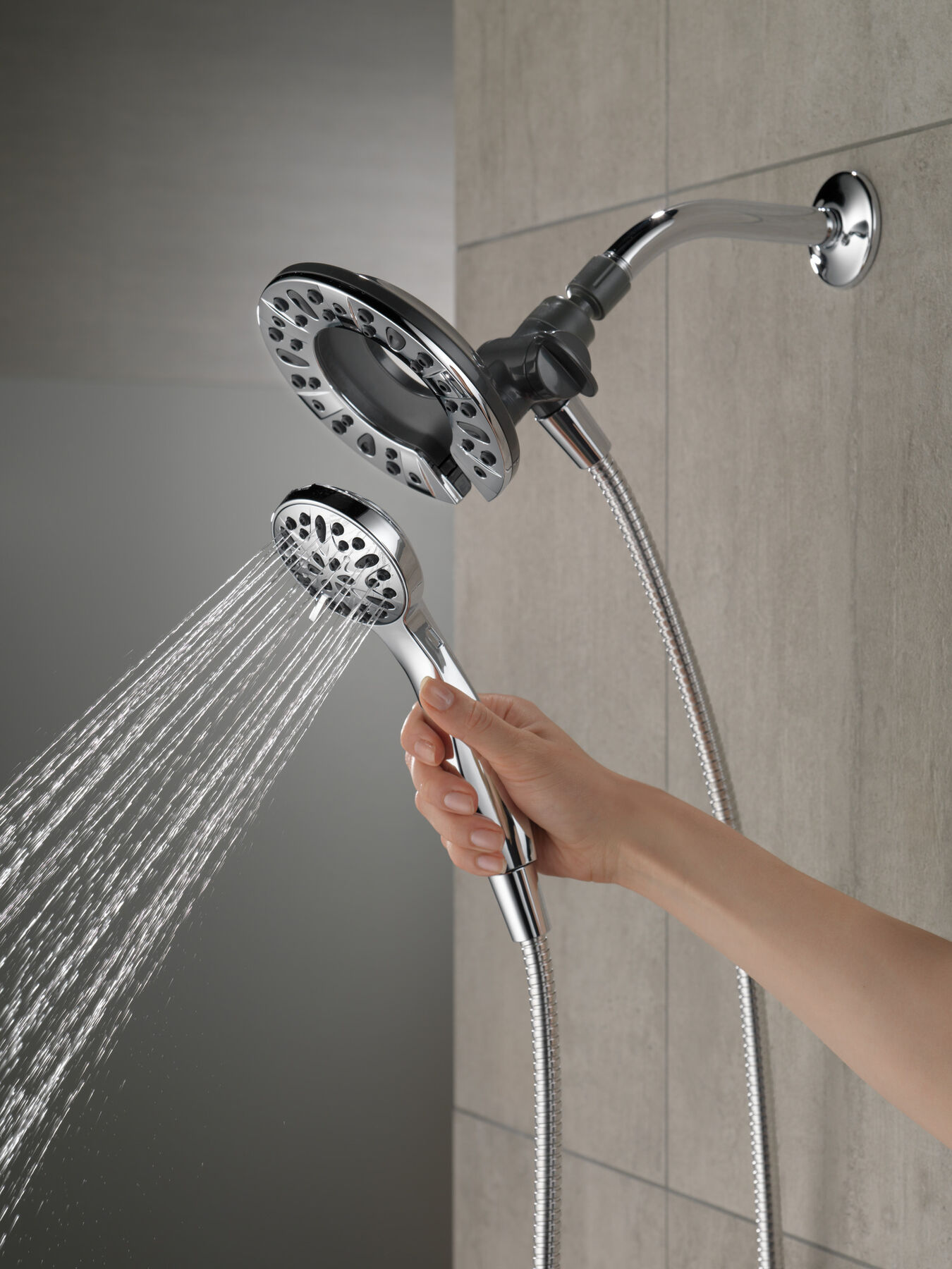 In2ition&reg; 4-Setting Two-in-One Shower
