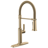 Single Handle Pull-Down Spring Kitchen Faucet (Recertified)