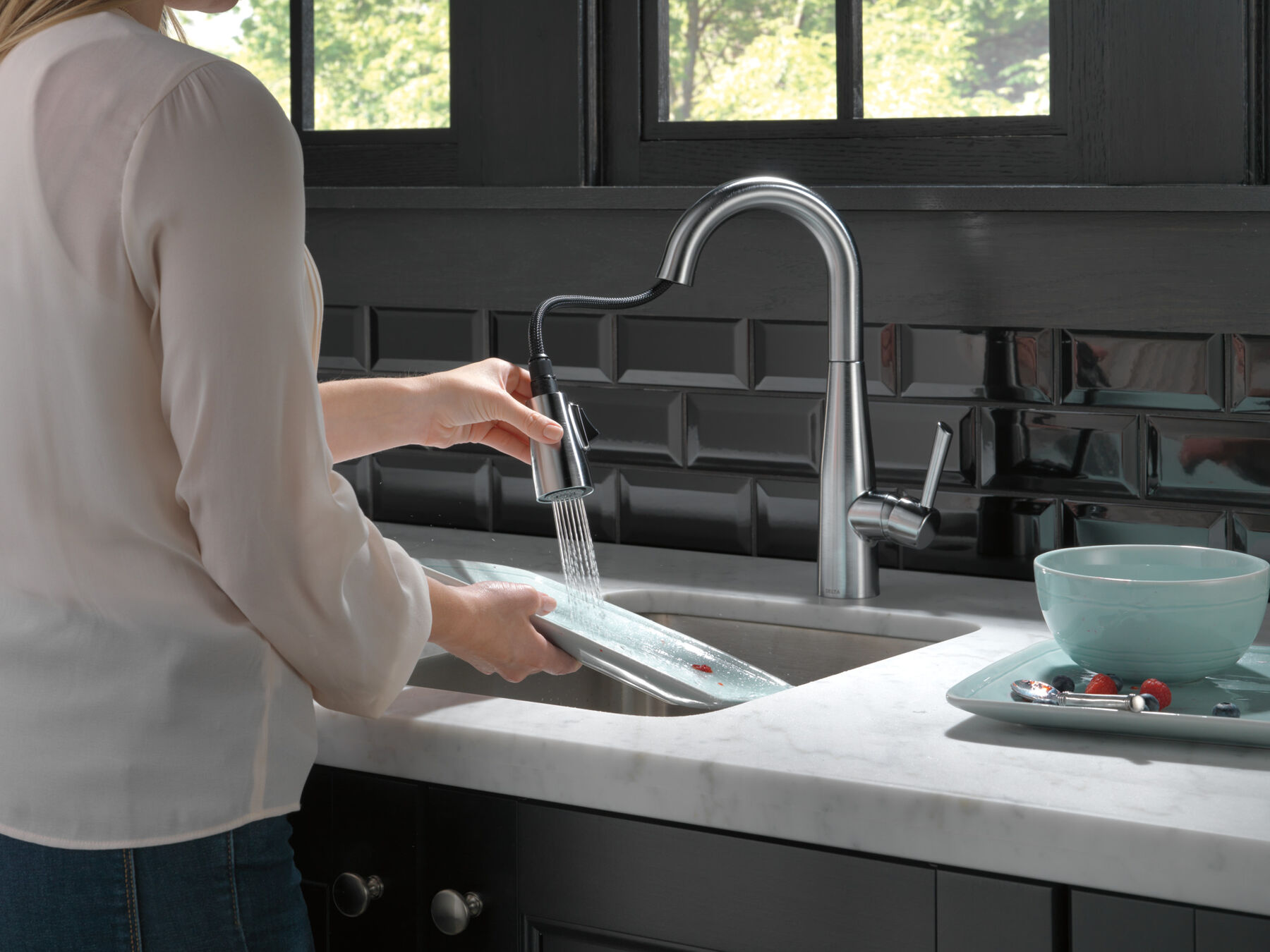 Pull-Down Prep Faucet  (Recertified)