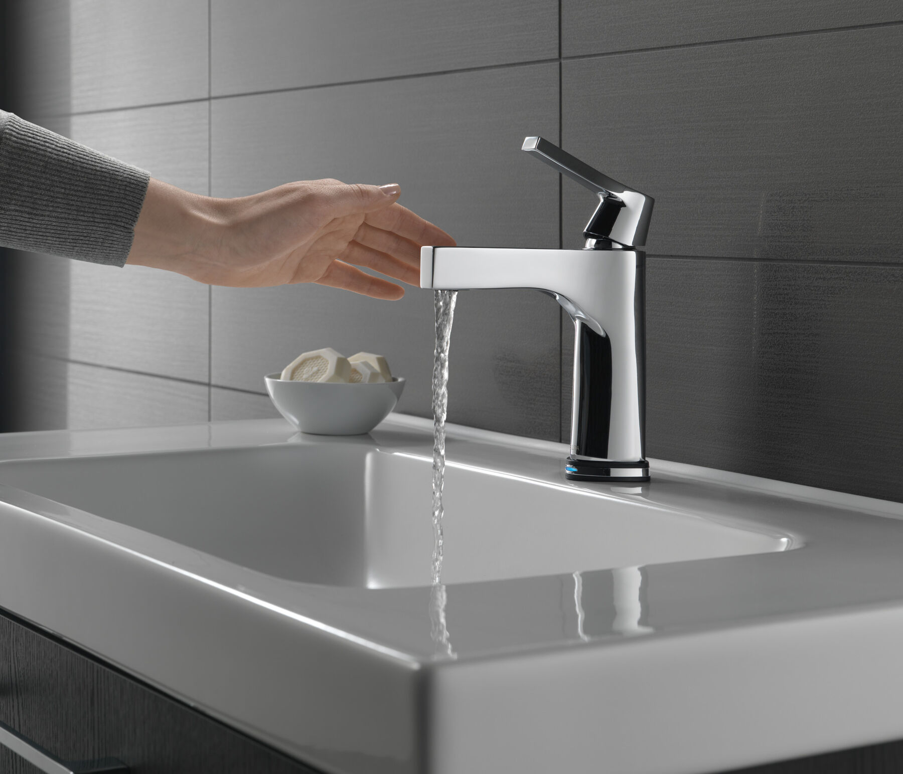 Touch2O&reg; Bathroom Faucet with Touchless Technology
