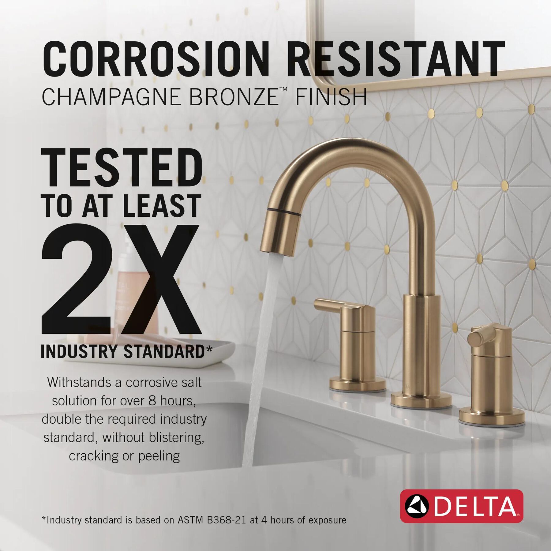 Two Handle Widespread Pull-Down Bathroom Faucet (Recertified)